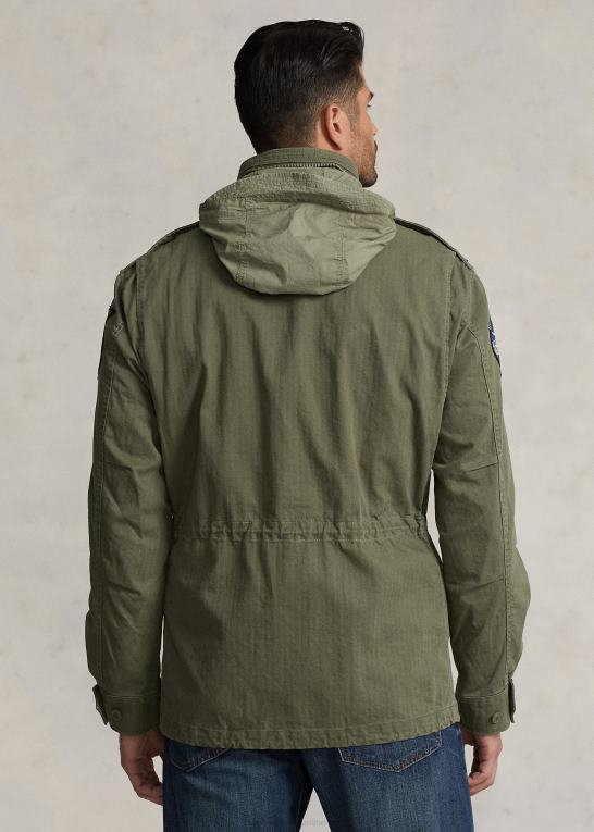 olivenbjerg/pletter Mænd Ralph Lauren den ikoniske feltjakke Z426B1797