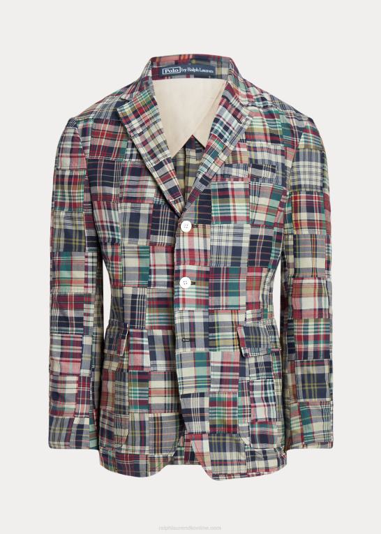patchwork Mænd Ralph Lauren polo blød patchwork madras jakkesæt Z426B1120