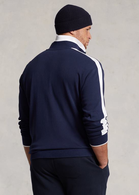 raffineret flåde Mænd Ralph Lauren interlock træningsjakke Z426B1635