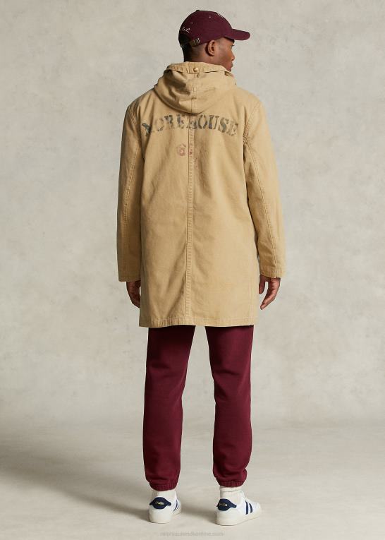 ørken kaki Mænd Ralph Lauren morehouse-kollektionsjakken Z426B1294