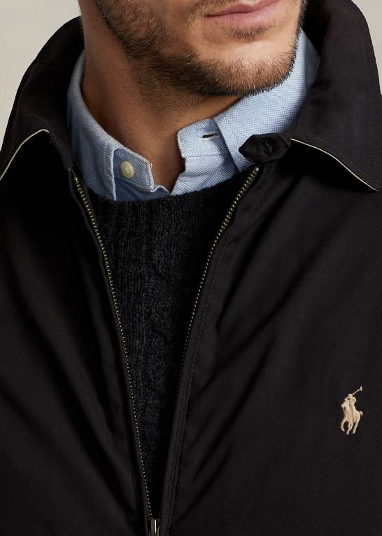 rl sort Mænd Ralph Lauren bi-swing jakke Z426B1555