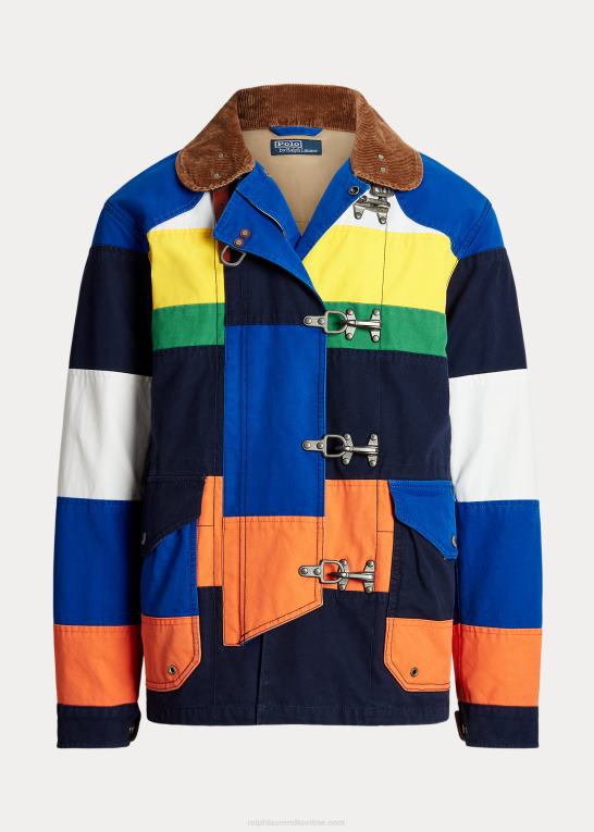 safir stjerne multi Mænd Ralph Lauren cortland patchwork-jakken Z426B1188