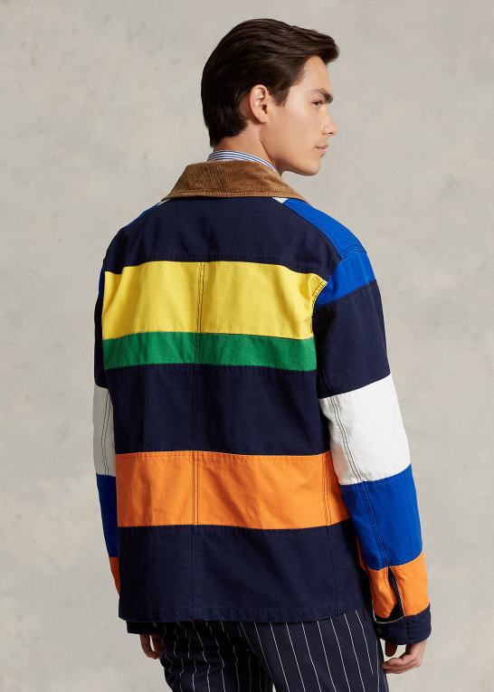 safir stjerne multi Mænd Ralph Lauren cortland patchwork-jakken Z426B1188