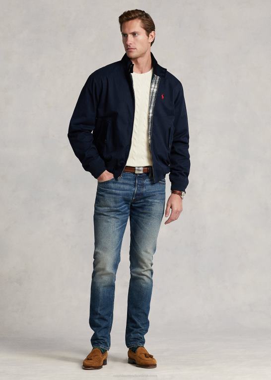 samling flåde Mænd Ralph Lauren bomuldstwill jakke Z426B8580