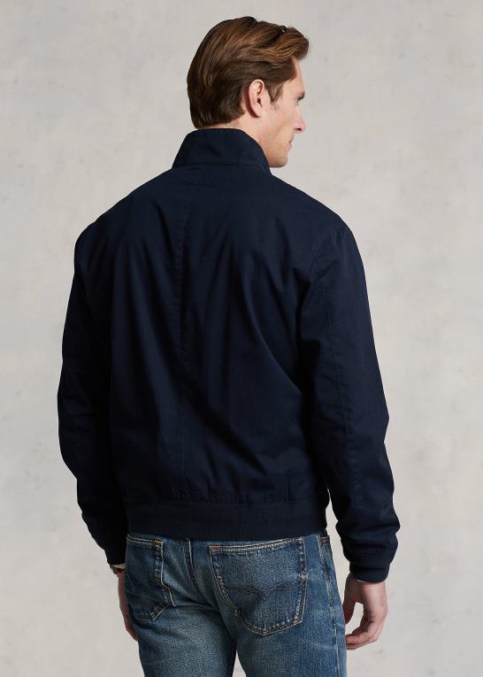 samling flåde Mænd Ralph Lauren bomuldstwill jakke Z426B8580