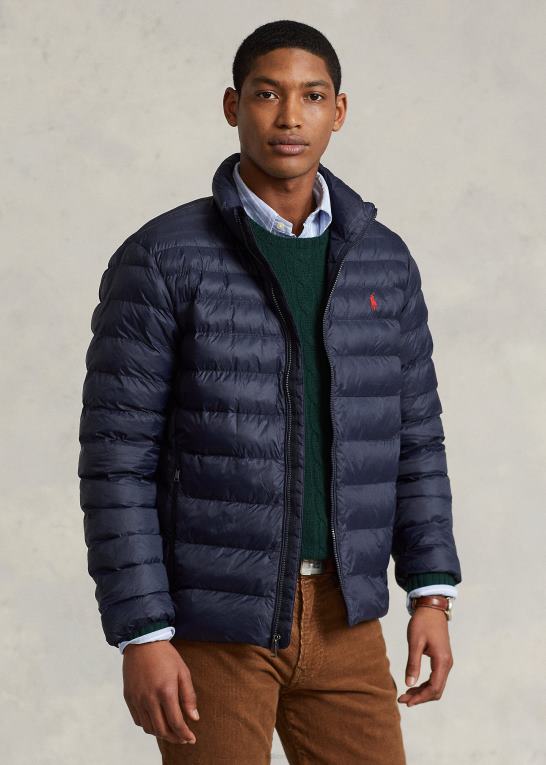 samling flåde Mænd Ralph Lauren den pakkebare jakke Z426B140