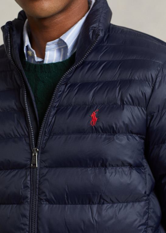 samling flåde Mænd Ralph Lauren den pakkebare jakke Z426B140