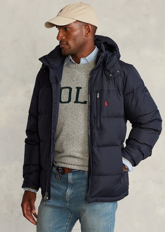 samling flåde Mænd Ralph Lauren vandafvisende dunjakke Z426B1923