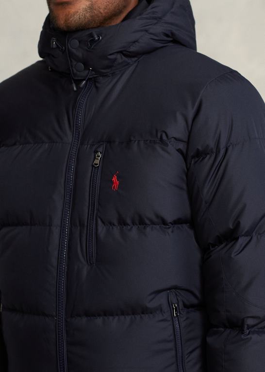 samling flåde Mænd Ralph Lauren vandafvisende dunjakke Z426B1923
