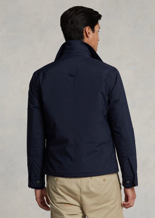 samling flåde Mænd Ralph Lauren vandafvisende jakke Z426B131