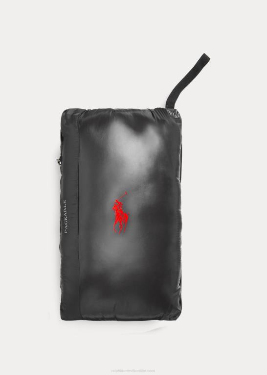 sort Mænd Ralph Lauren den pakkebare jakke Z426B141