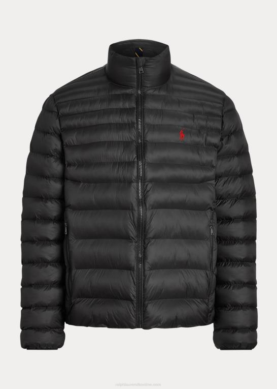 sort Mænd Ralph Lauren den pakkebare jakke Z426B1909