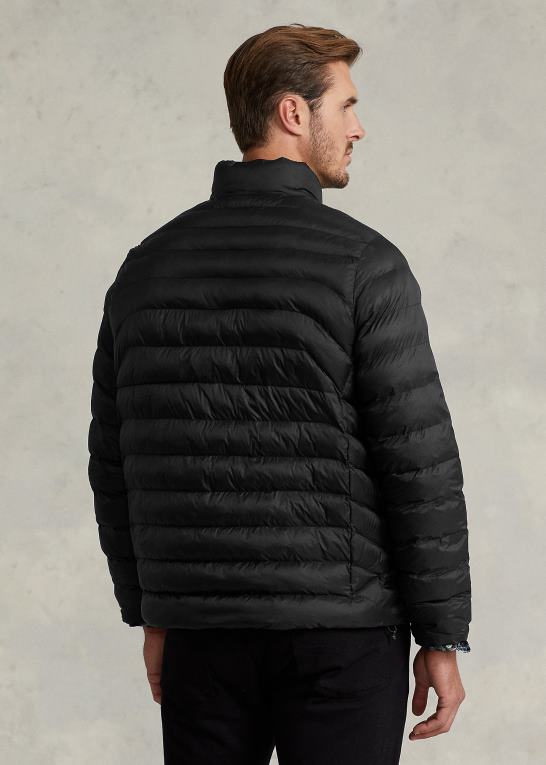 sort Mænd Ralph Lauren den pakkebare jakke Z426B1909