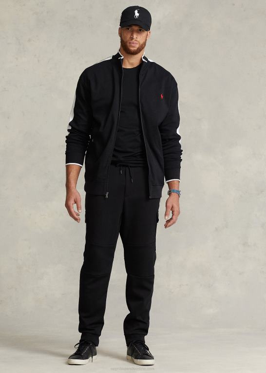 sort Mænd Ralph Lauren interlock træningsjakke Z426B1634
