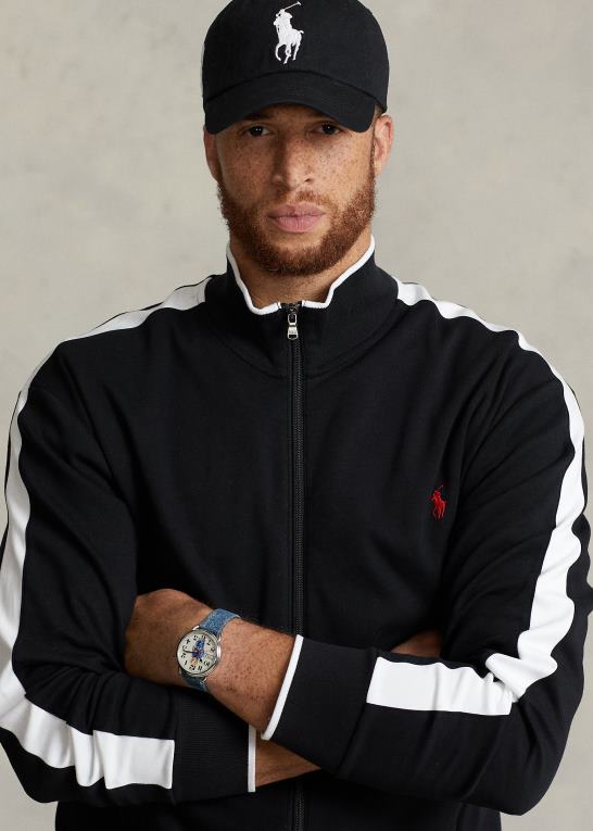 sort Mænd Ralph Lauren interlock træningsjakke Z426B1634