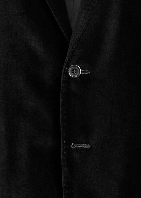 sort Mænd Ralph Lauren polo blød fløjlsjakke Z426B844