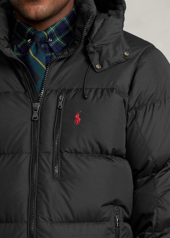 sort Mænd Ralph Lauren vandafvisende dunjakke Z426B1922