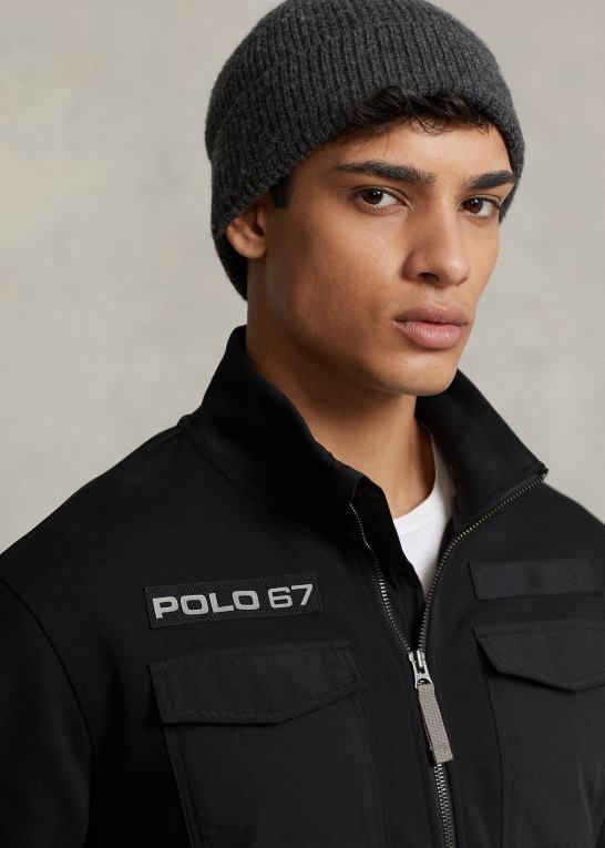 sort Mænd Ralph Lauren vandafvisende hybridjakke Z426B8478