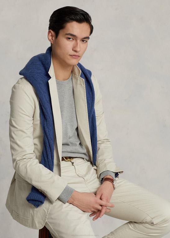 sten Mænd Ralph Lauren polo ukonstrueret stretch chino jakke Z426B615