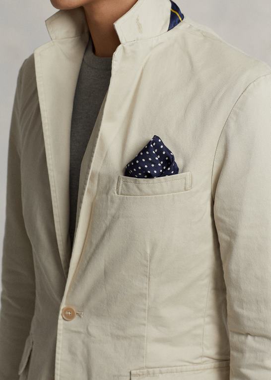 sten Mænd Ralph Lauren polo ukonstrueret stretch chino jakke Z426B615