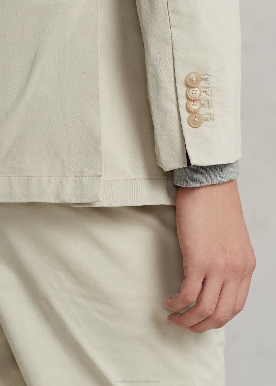 sten Mænd Ralph Lauren polo ukonstrueret stretch chino jakke Z426B615