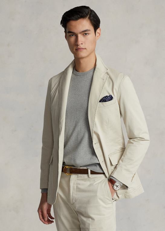 sten Mænd Ralph Lauren polo ukonstrueret stretch chino jakke Z426B615