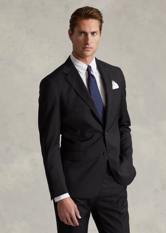 trækul Mænd Ralph Lauren polo uld twill dragt Z426B933