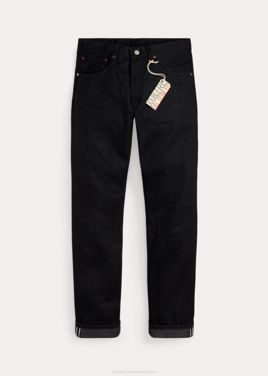 Mænd Ralph Lauren slim fit sort selvedge jean Z426B1738