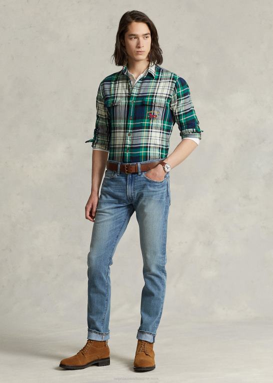 allenton stræk Mænd Ralph Lauren parkside aktive taper stretch jean Z426B937