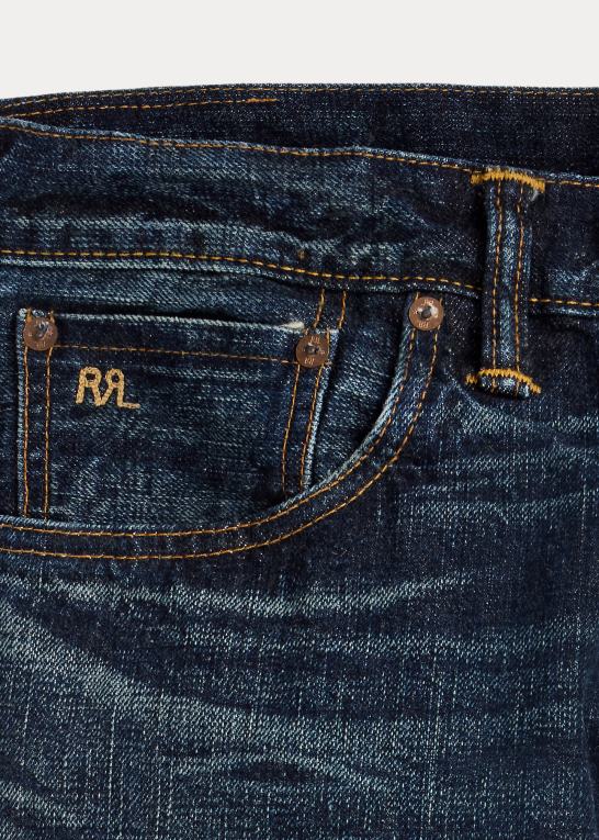 bayview vask Mænd Ralph Lauren høj slim bayview selvedge jean Z426B8692