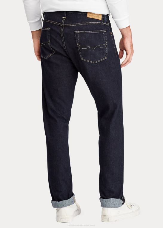 blå Mænd Ralph Lauren sullivan slim stretch jean Z426B1315