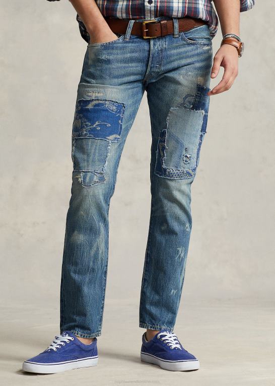 cortlind Mænd Ralph Lauren sullivan slim distressed jean Z426B1186