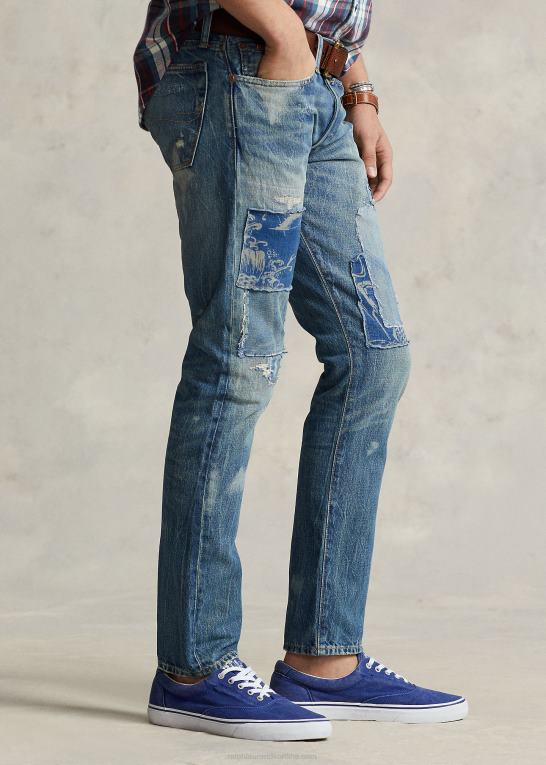 cortlind Mænd Ralph Lauren sullivan slim distressed jean Z426B1186