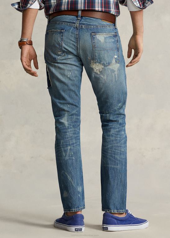 cortlind Mænd Ralph Lauren sullivan slim distressed jean Z426B1186