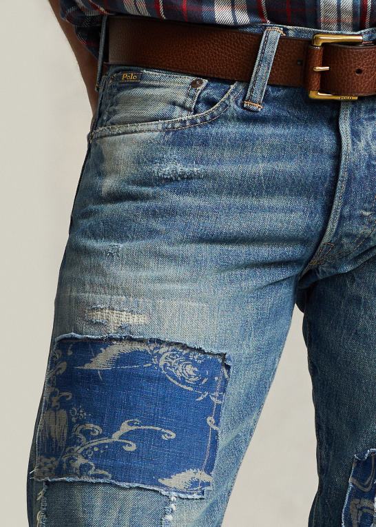 cortlind Mænd Ralph Lauren sullivan slim distressed jean Z426B1186