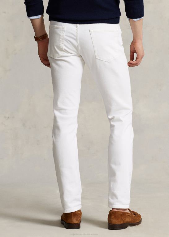 dover stretch hvid Mænd Ralph Lauren sullivan slim stretch jean Z426B1078