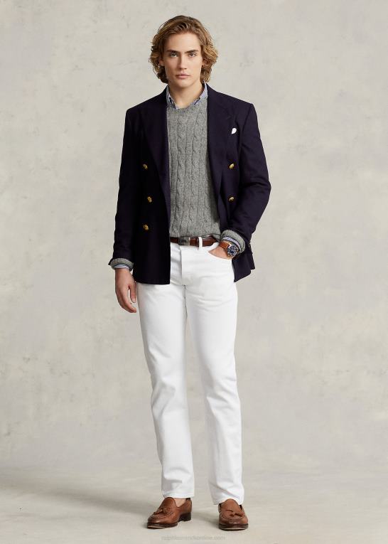 dover stretch hvid Mænd Ralph Lauren varick slim straight jean Z426B759