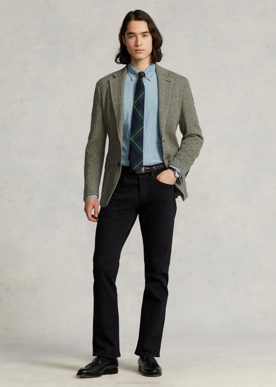 dover stretch sort Mænd Ralph Lauren varick slim straight jean Z426B1001