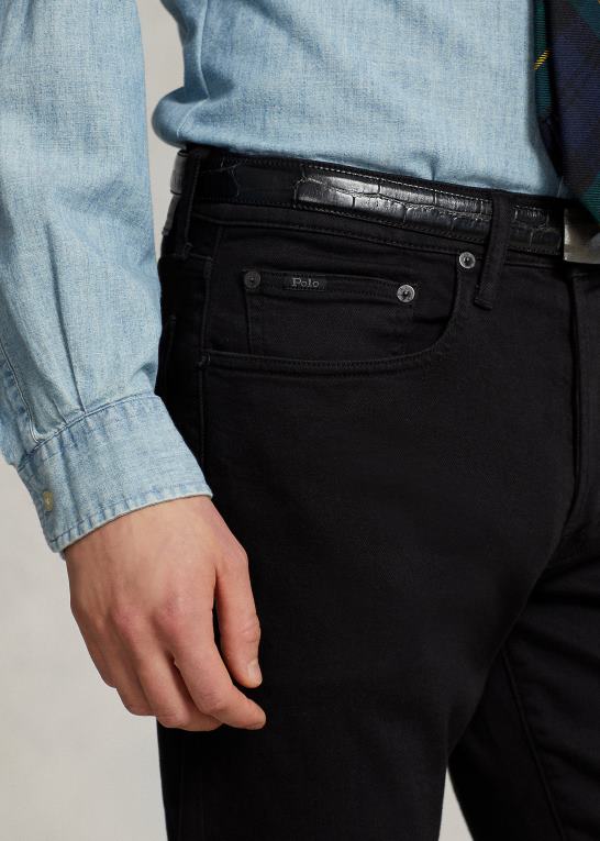 dover stretch sort Mænd Ralph Lauren varick slim straight jean Z426B1001