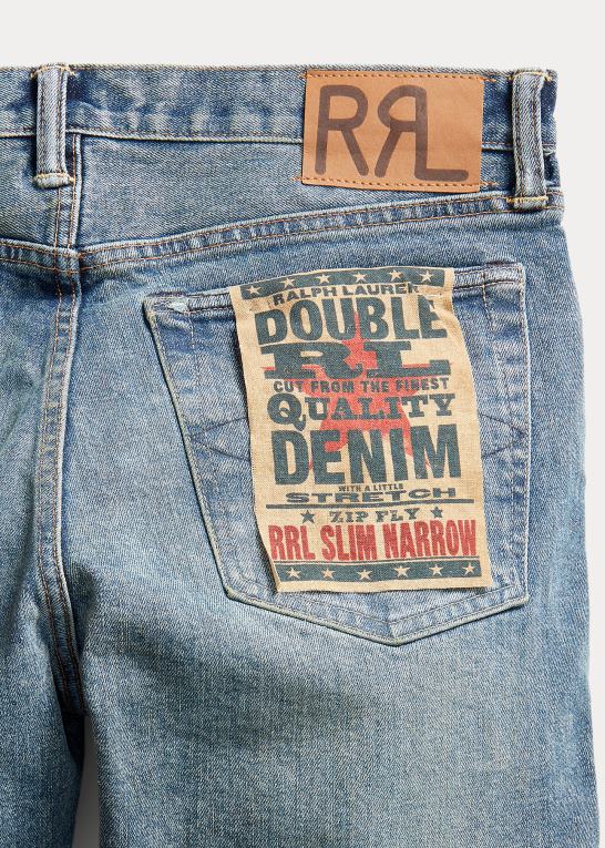 eakins vask Mænd Ralph Lauren slank smal eakins jean Z426B1779