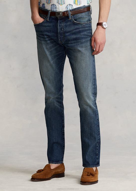 flodstrækning Mænd Ralph Lauren Eldridge skinny stretch jean Z426B818