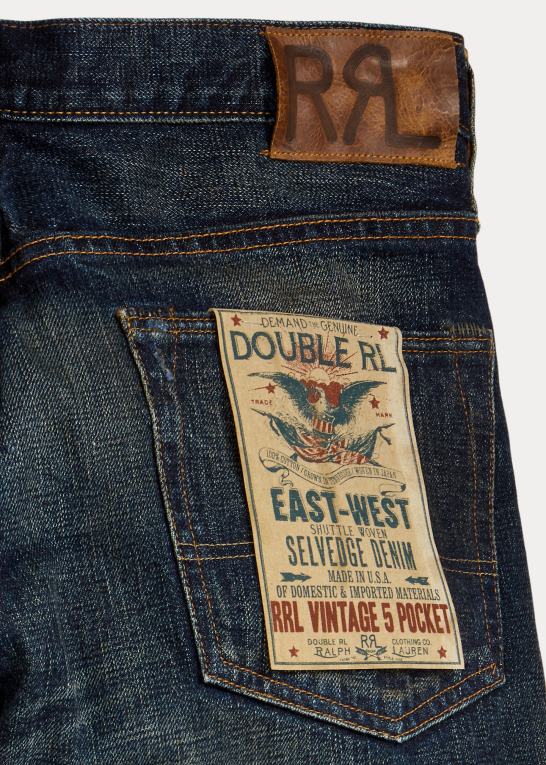giver vask Mænd Ralph Lauren vintage givins jean med 5 lommer Z426B8705