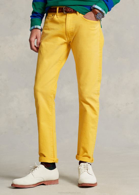 gul finne Mænd Ralph Lauren sullivan slim stretch jean Z426B466