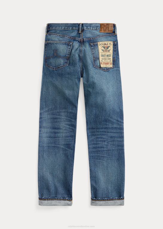 hillsview vask Mænd Ralph Lauren straight fit hillsview selvedge jean Z426B8691
