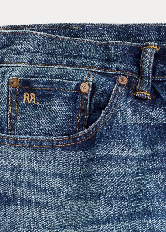 hillsview vask Mænd Ralph Lauren straight fit hillsview selvedge jean Z426B8691