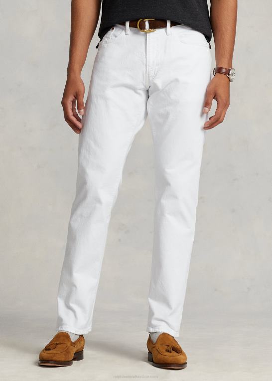 hvidt stræk Mænd Ralph Lauren hampton afslappet straight jean Z426B283