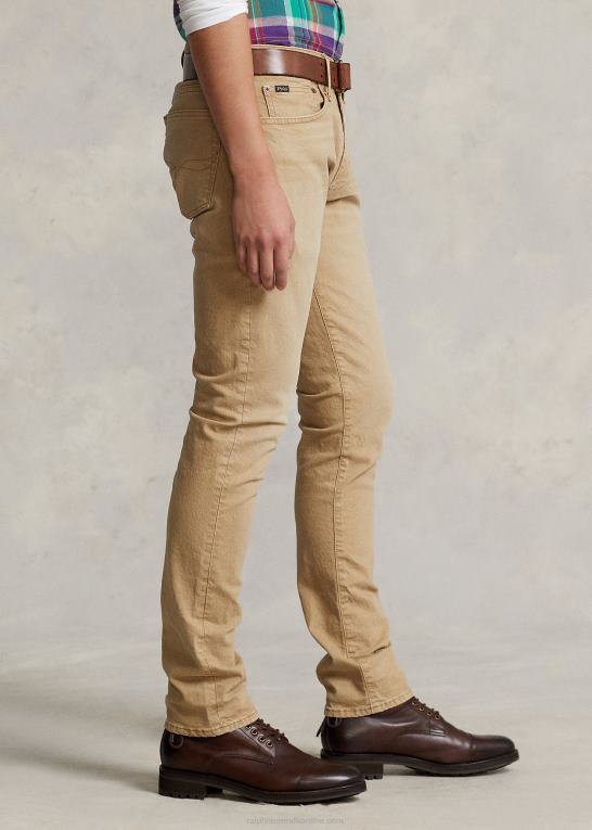 kaki bakke Mænd Ralph Lauren sullivan slim stretch jean Z426B467
