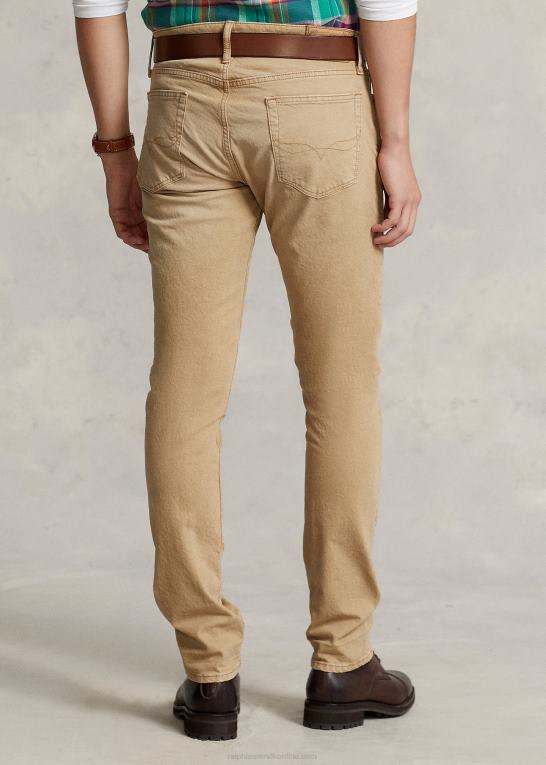 kaki bakke Mænd Ralph Lauren sullivan slim stretch jean Z426B467