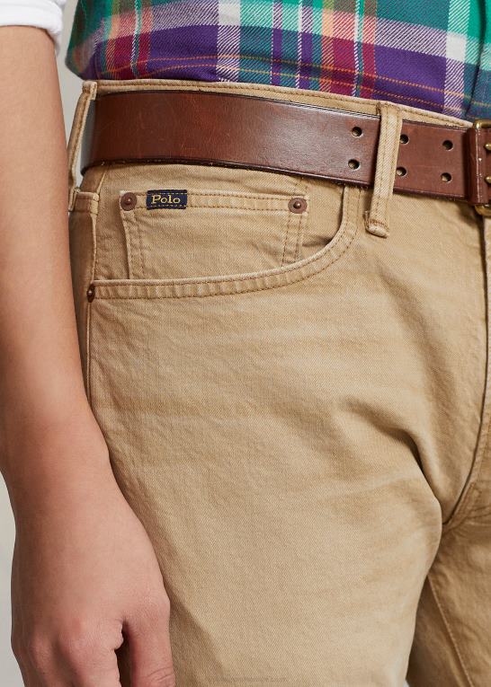 kaki bakke Mænd Ralph Lauren sullivan slim stretch jean Z426B467