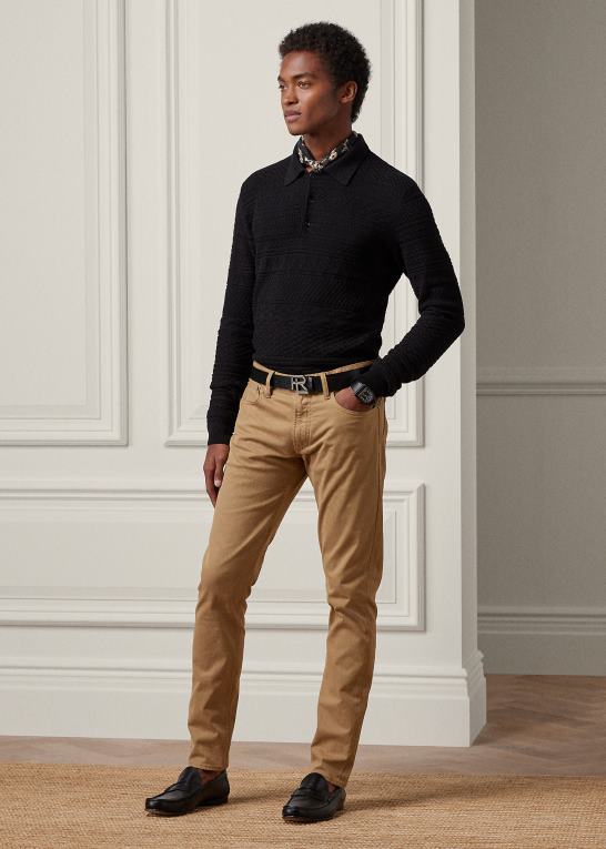 kamel Mænd Ralph Lauren slim fit stretch jean Z426B53
